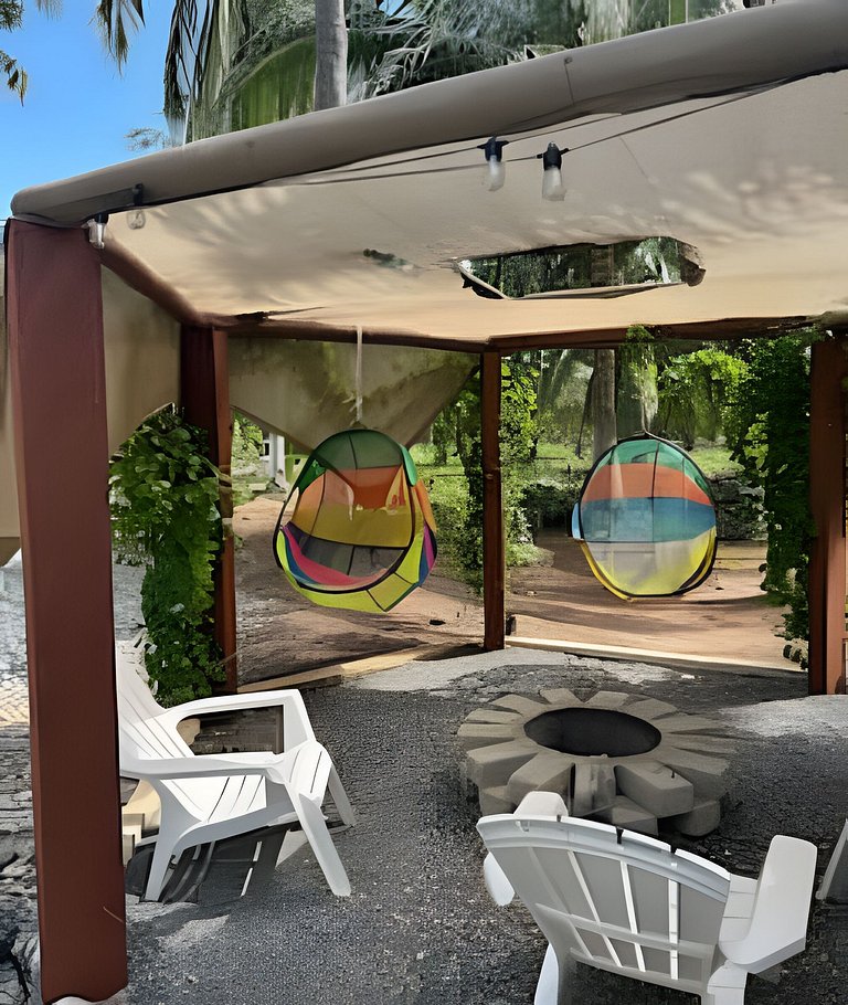 Casa Tortuga Playa La Saladita - Casa Las Palmas