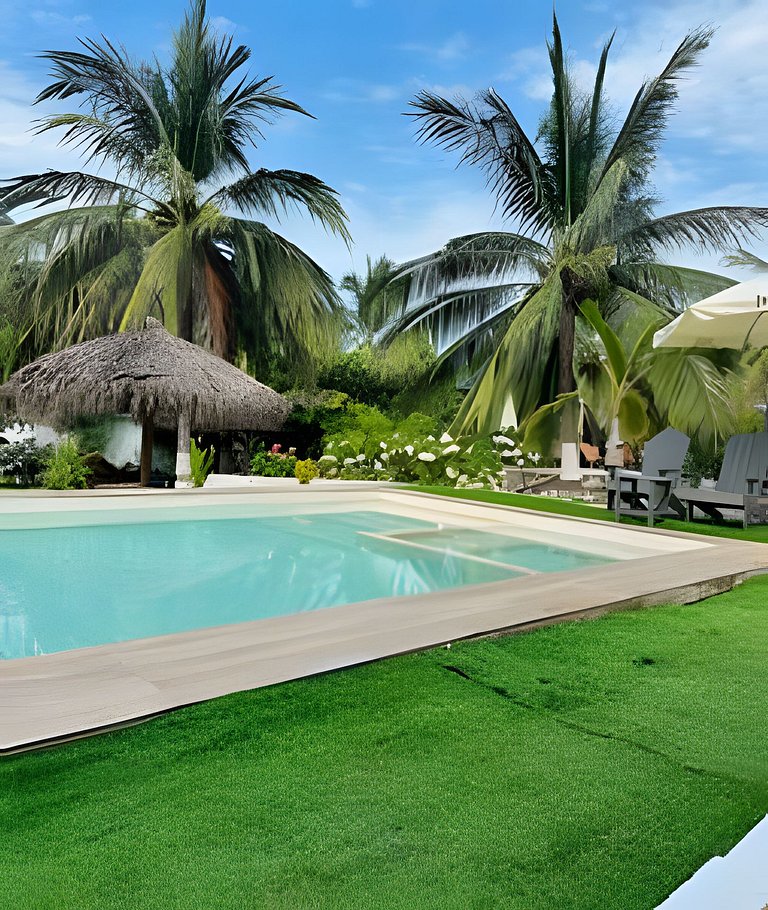 Casa Flamingos Playa La Saladita - Casa Las Palmas