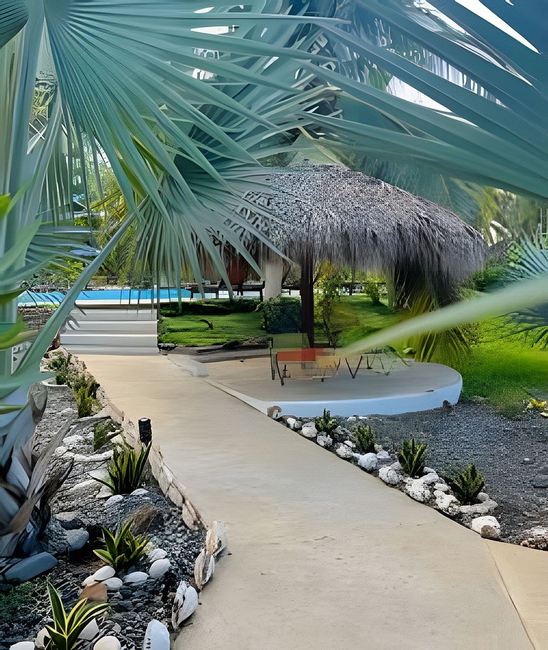 Casa Flamingos Playa La Saladita - Casa Las Palmas