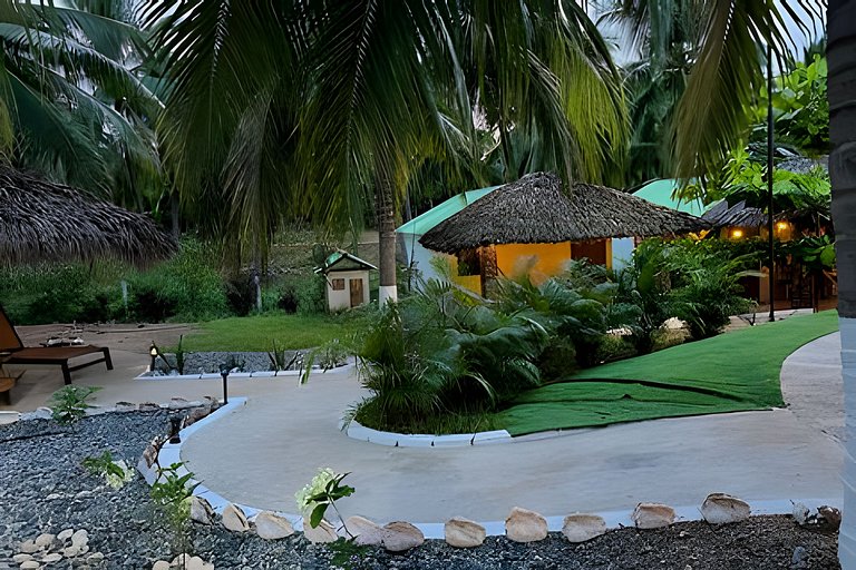 Casa Flamingos Playa La Saladita - Casa Las Palmas