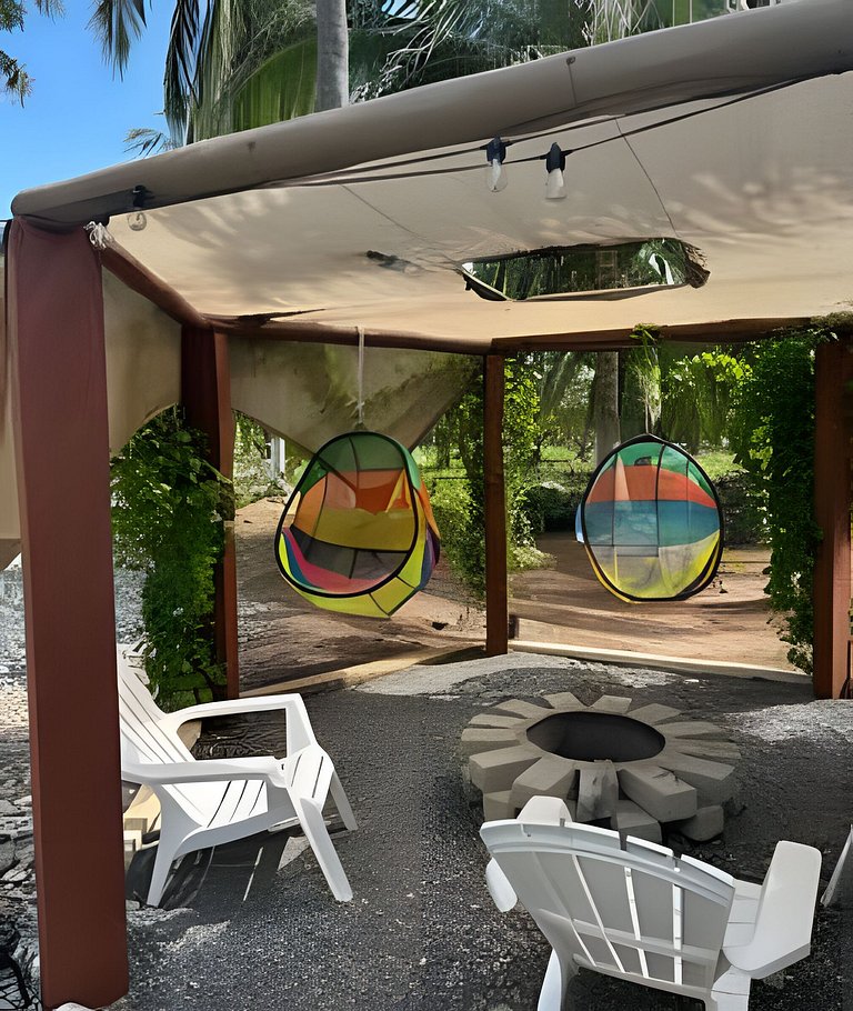 Casa Flamingos Playa La Saladita - Casa Las Palmas