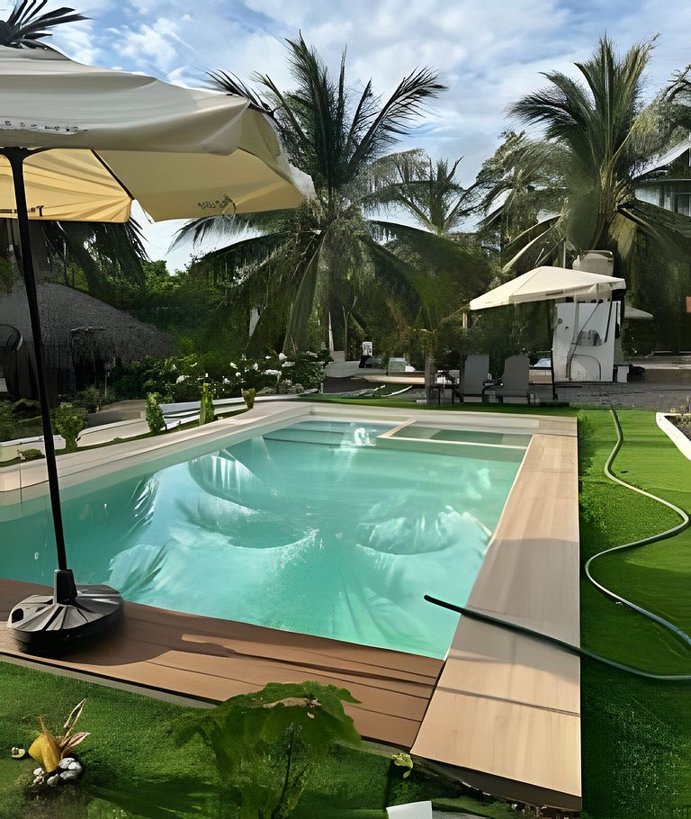 Casa Flamingos Playa La Saladita - Casa Las Palmas