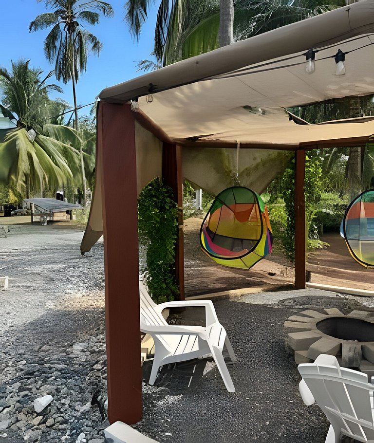 Casa Flamingos Playa La Saladita - Casa Las Palmas