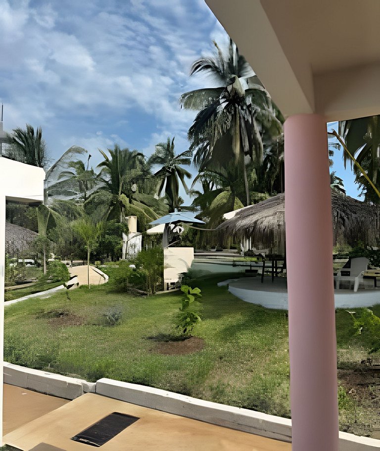 Casa Flamingos Playa La Saladita - Casa Las Palmas