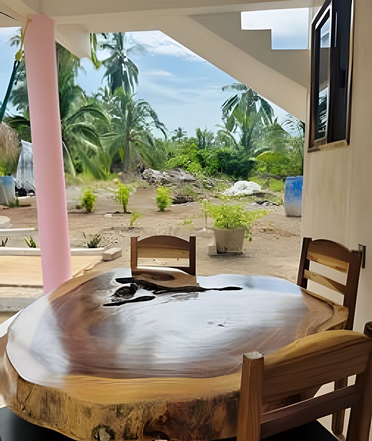 Casa Flamingos Playa La Saladita - Casa Las Palmas