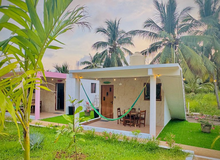 Casa Girasol Playa La Saladita. Casa Las Palmas