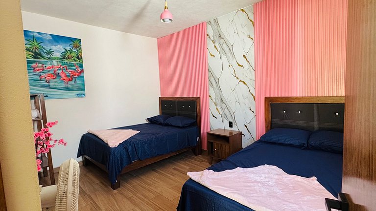 Casa Flamingos Playa La Saladita - Casa Las Palmas