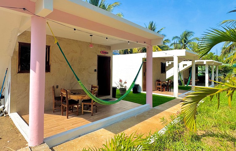 Casa Flamingos Playa La Saladita - Casa Las Palmas