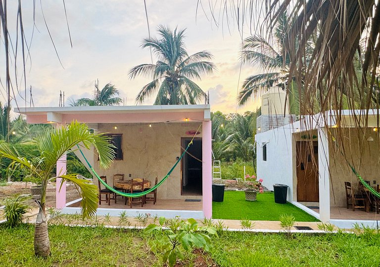 Casa Flamingos Playa La Saladita - Casa Las Palmas